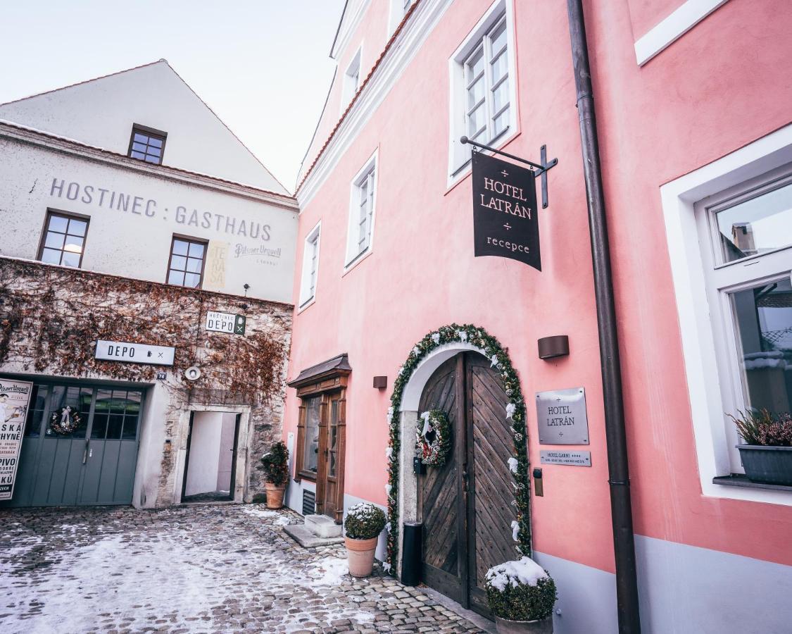 Hotel Latrán Český Krumlov Esterno foto