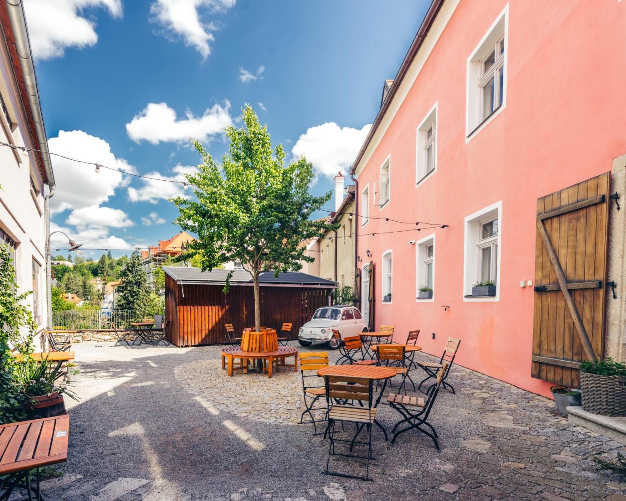 Hotel Latrán Český Krumlov Esterno foto