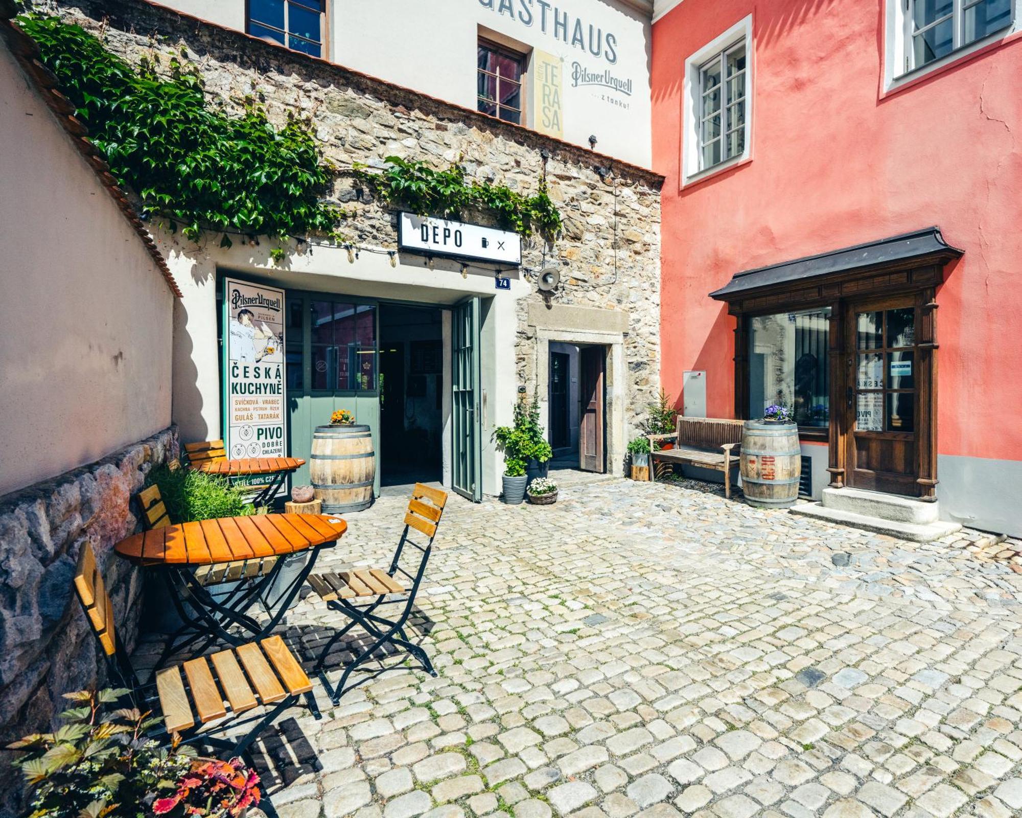 Hotel Latrán Český Krumlov Esterno foto